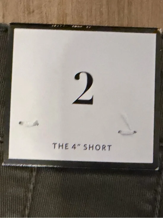 White House Black Market Casual High-Rise Olive Green Women’s Size 2 4”Shorts - Picture 3 of 5